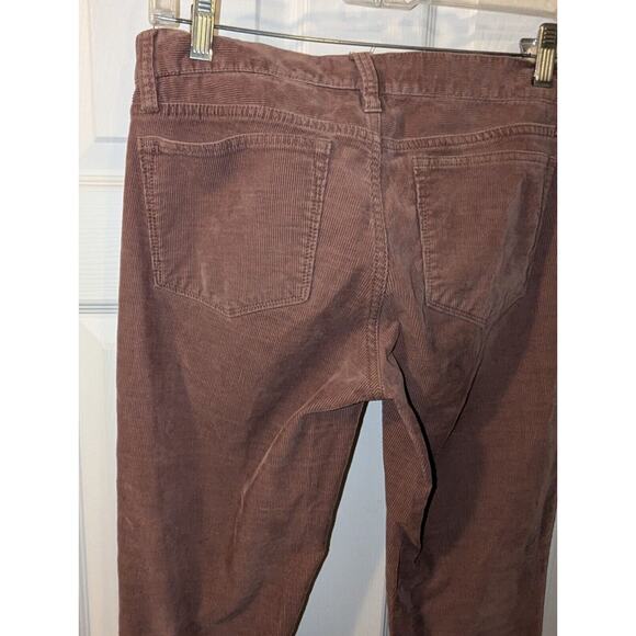 J. Crew Corduroy jean womens 30x26 Bootcut low rise zip closure pants brown - Picture 15 of 15
